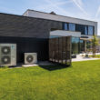 Maison avec pompe à chaleur